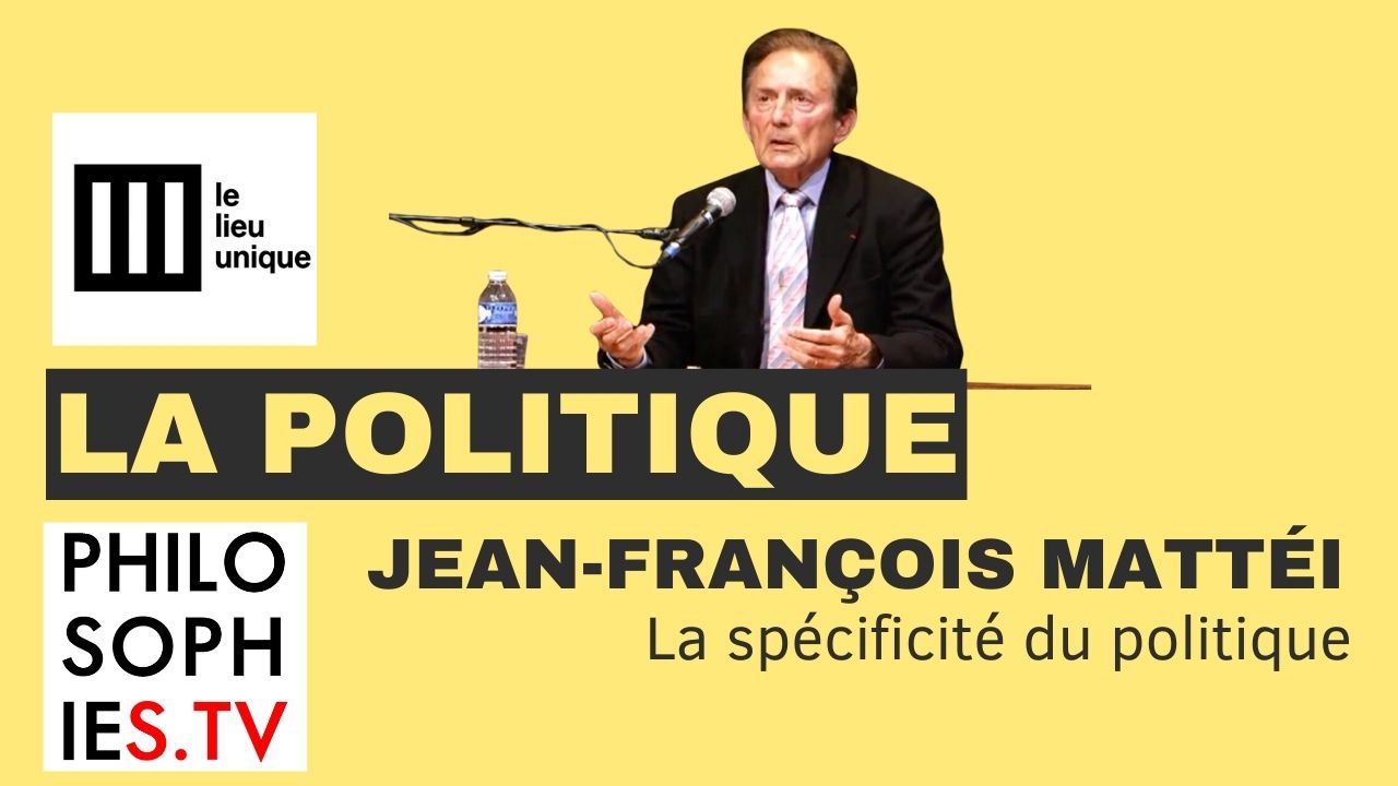 La spécificité du politique