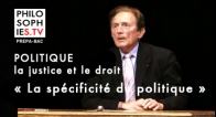 la politique  : La spécificité du politique par J-F Mattéi 