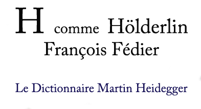 H comme Hölderlin